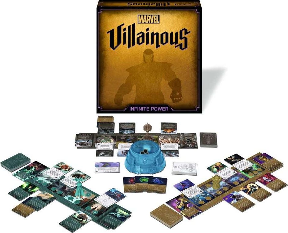 Ravensburger 26985 3 Marvel Villainous Infinite Power Gioco da Tavolo Strategico 2-4 Giocatori 12+