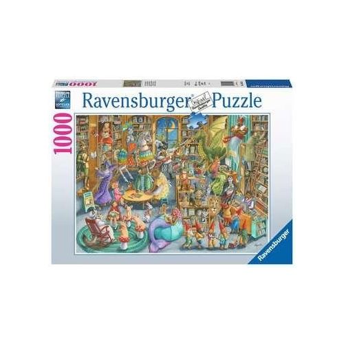 Ravensburger Mezzanotte in Biblioteca Puzzle 1000 Pezzi