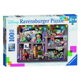 Puzzle da 100 Pezzi XXL Disney: Lo Scaffale del Collezionista