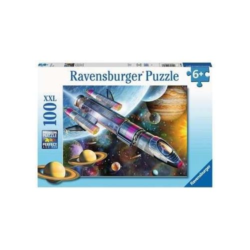 Ravensburger Puzzle da 100 Pezzi XXL Missione nello Spazio