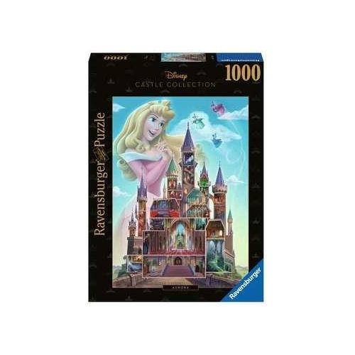 Ravensburger Puzzle 1000 Pezzi Disney Princess Aurora Castle Collection