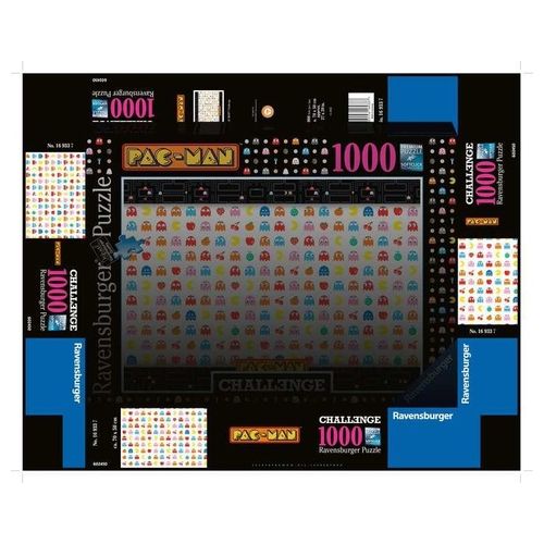 Ravensburger Puzzle 1000 Pezzi Pac-Man Challenge