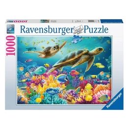 Ravensburger Puzzle da 1000 Pezzi Mondo Blu Sottomarino