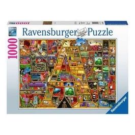 Ravensburger Puzzle da 1000 Pezzi Awesome Alphabet: A