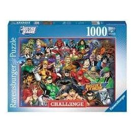 Ravensburger Puzzle da 1000 Pezzi Challenge Dc Comics: Justice League