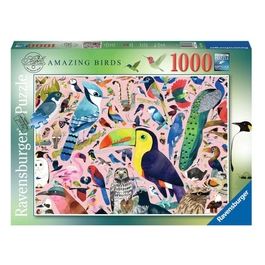 Ravensburger Puzzle da 1000 Pezzi Uccelli Incredibili