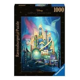 Puzzle 1000 Pezzi Disney Princess Ariel Castle Collection