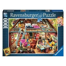 Ravensburger Puzzle da 1000 Pezzi Riccioli Doro e i Tre Orsi