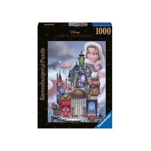 Ravensburger Puzzle 1000 Pezzi Disney Beauty e Beast Belle Castle Collection