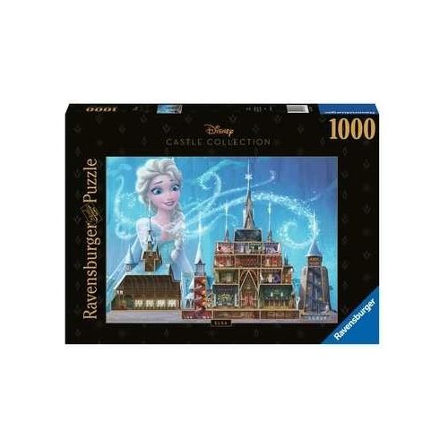Ravensburger Puzzle 1000 Pezzi Disney Frozen Elsa Castle Collection