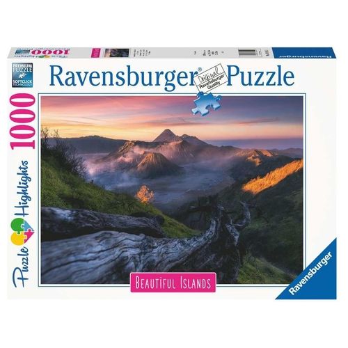 Ravensburger Puzzle da 1000 Pezzi Monte Bromo Indonesia