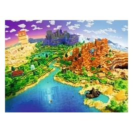 Ravensburger Puzzle da 1500 Pezzi Minecraft