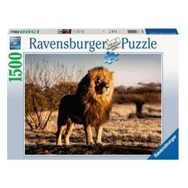 Ravensburger Puzzle da 1500 Pezzi Il Leone Re degli Animali