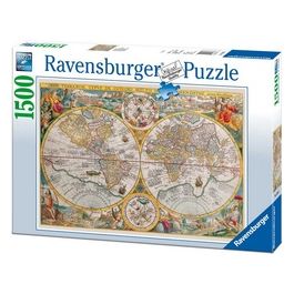 Puzzle 1500 Pz Mappamondo Storico