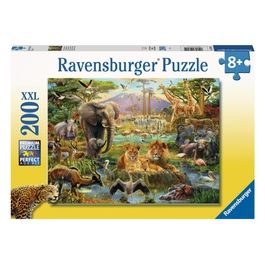 Ravensburger Puzzle 200 Pezzi Animali della Savana