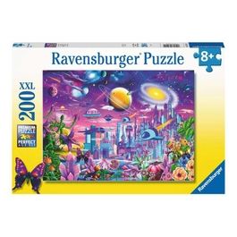 Ravensburger Puzzle da 200 Pezzi XXL Citta' Cosmica