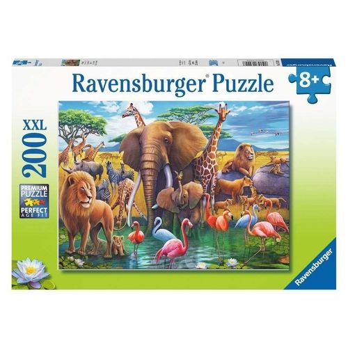 Ravensburger Puzzle da 200 Pezzi XXL In Pieno Safari
