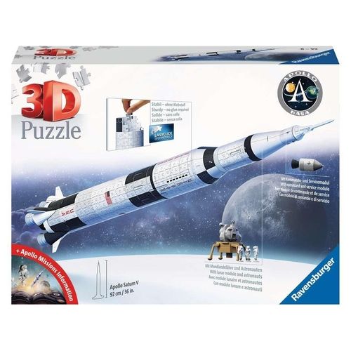 Ravensburger Puzzle 3D Apollo Saturn V Rocket