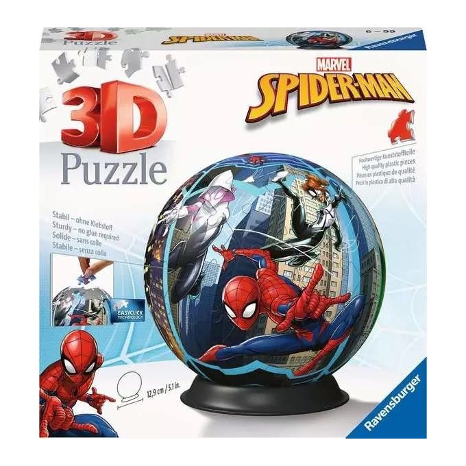 Image of Ravensburger Puzzle 3D Ball Spiderman