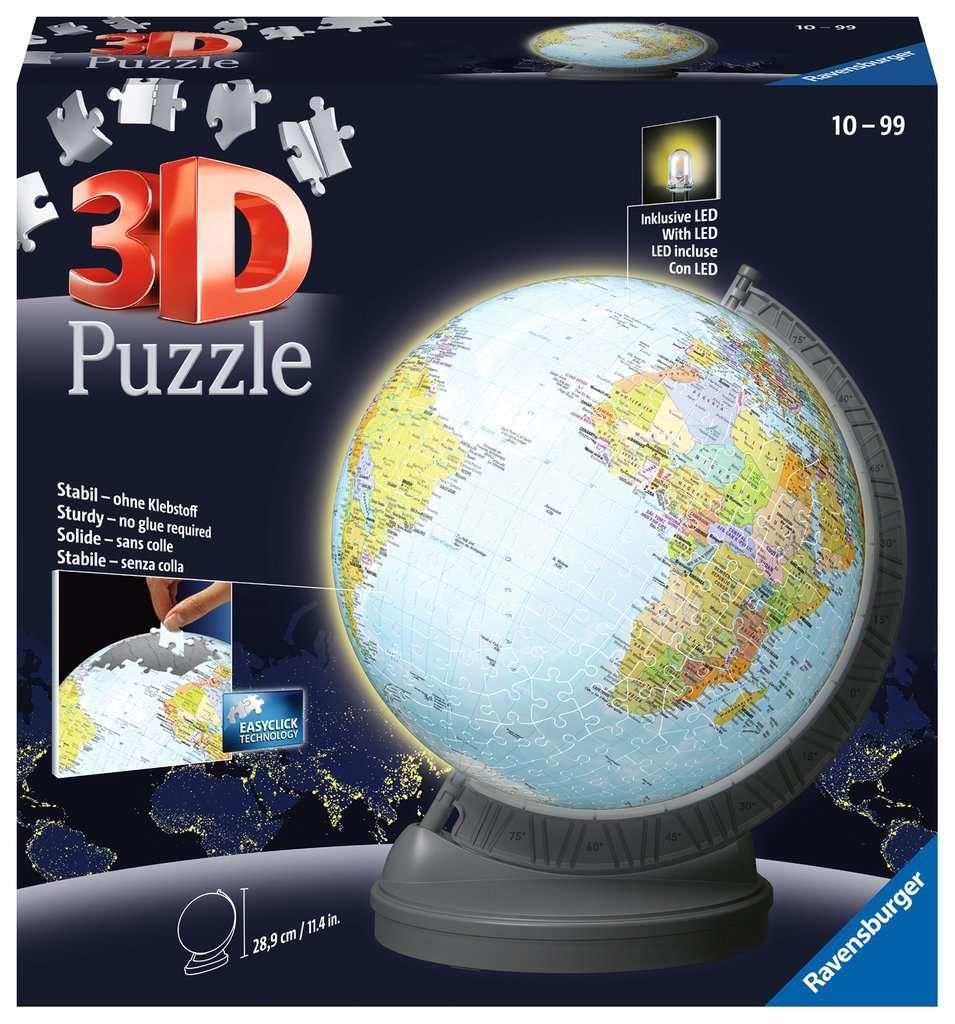Ravensburger Puzzle 3D Mappamondo