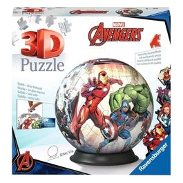 Ravensburger Puzzle 3D Puzzleball Avengers 72 Pezzi