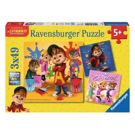 Ravensburger Puzzle 3x49 Pezzi Alvin