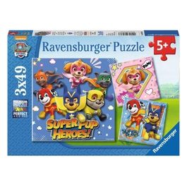 Ravensburger Puzzle 3x49 Pezzi Paw Patrol D