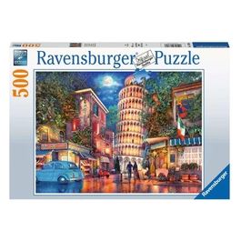 Ravensburger Puzzle da 500 Pezzi Una Sera a Pisa