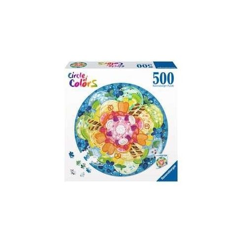 Ravensburger Puzzle da 500 Pezzi Circle of Colors: Coppa di Gelato