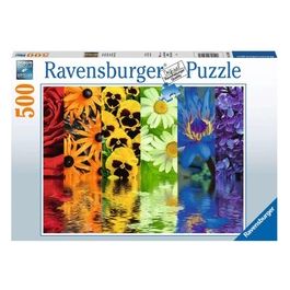 Ravensburger Puzzle da 500 Pezzi Riflessi Floreali