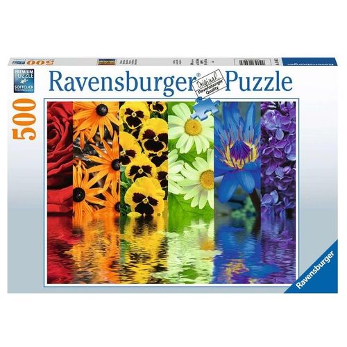 Ravensburger Puzzle da 500 Pezzi Riflessi Floreali