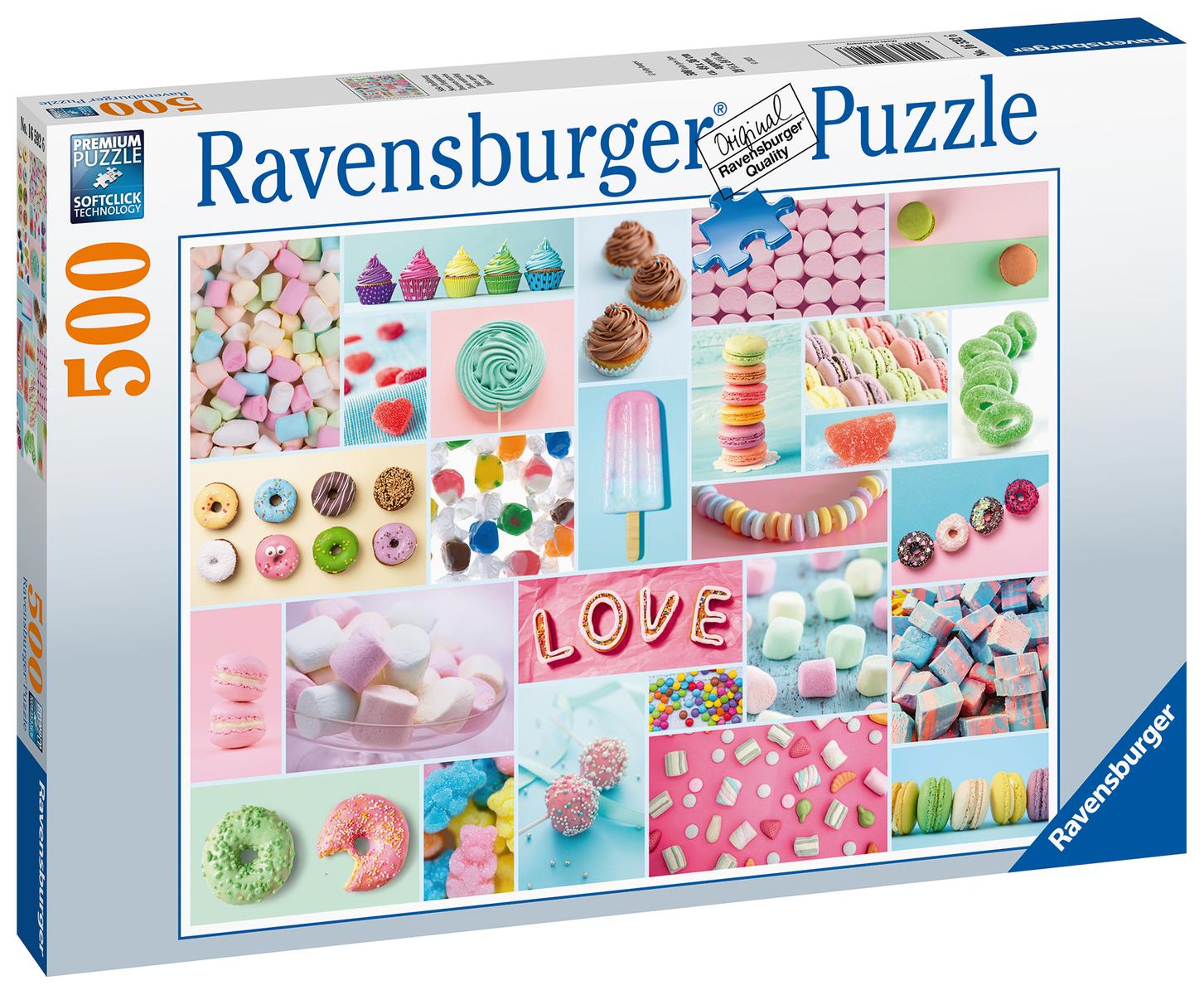 Ravensburger Puzzle da 500 Pezzi Dolce Amore