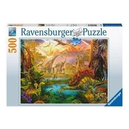Ravensburger Puzzle da 500 Pezzi La Terra dei Dinosauri