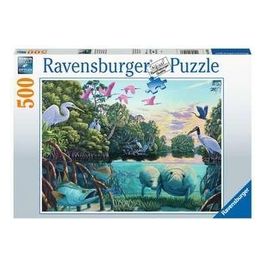 Ravensburger Puzzle da 500 Pezzi La Vita dei Lamantini