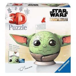 Puzzle Grogu con Orecchie 3D 72 Pezzi