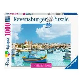 Ravensburger Puzzle Mediterranean Malta 1000 Pezzi