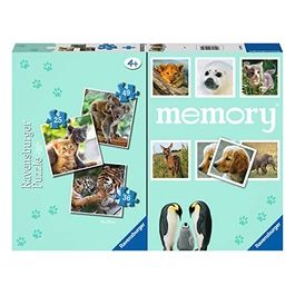 Ravensburger Puzzle Multipack con Memory  Cuccioli