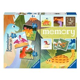 Ravensburger Puzzle Multipack con Memory Dinosauri