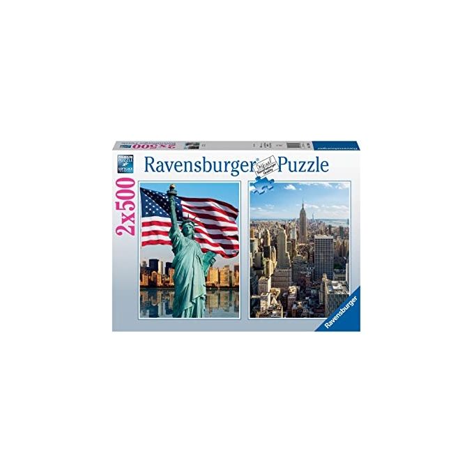 Ravensburger Puzzle New York 2x500 Pezzi