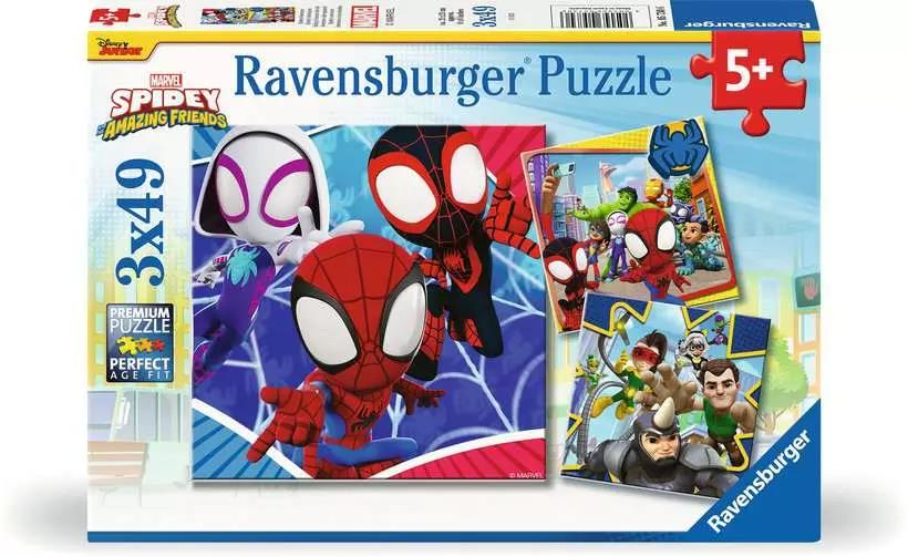 Ravensburger Puzzle Spidey 3x49