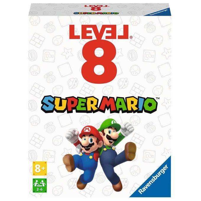 Ravensburger Super Mario Level 8 Gioco di Carte