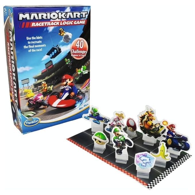 Ravensburger ThinkFun Mario Kart Race Logic Game