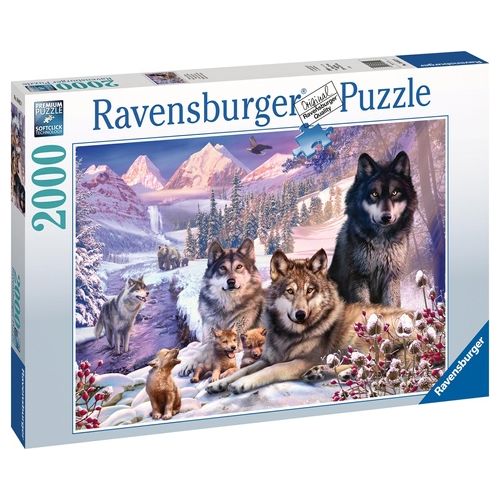 Ravensburger Winter Wolves Puzzle 2000 Pezzi Animali