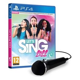 Ravenscourt Let's Sing 2022 con 1 Microfono per PlayStation 4