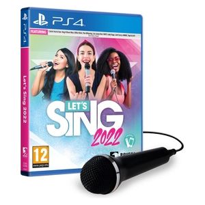 Ravenscourt Let's Sing 2022 con 1 Microfono per PlayStation 4