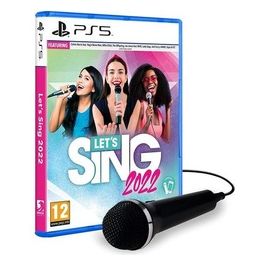 Let's Sing 2022 con 1 Microfono per PlayStation 5