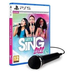 Ravenscourt Let's Sing 2022 con 1 Microfono per PlayStation 5