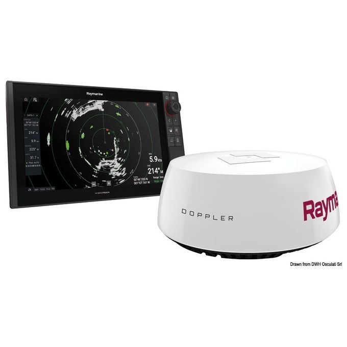 Raymarine Quantum Q24D Radar Doppler 18'' senza cavi alimen.