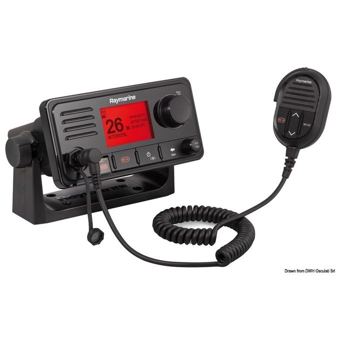 Raymarine VHF Ray73 con GPS e ricevitore AIS integrato 