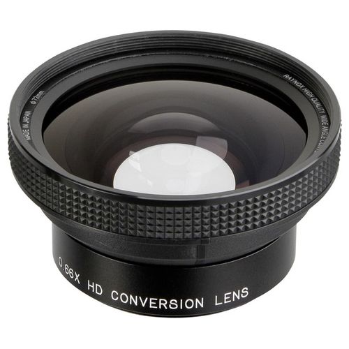 HD-6600PRO-55 Obiettivo Grandangolare 0.66x Filettatura 55 mm Filtro 72 mm colore Nero